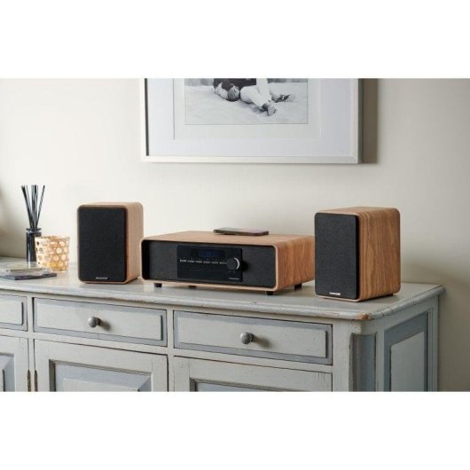Muzieksysteem Thomson MIC300IBT 10W RMS Bluetooth 5.0 CD USB Draadloos Opladen
