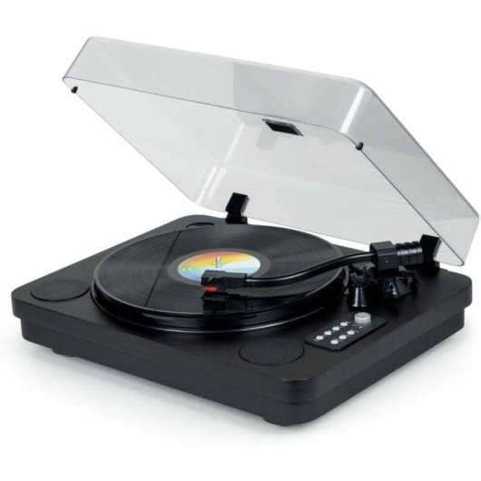 Tocadiscos Thomson TT650BT Bluetooth Tracción Correa USB Altavoces Integrados