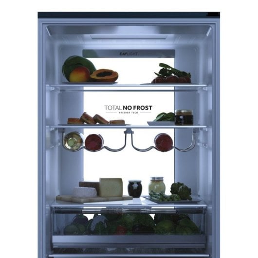 Haier 3D 70 Series 7 HTW7720DNGB Frigorífico Combi D Cristal Negro