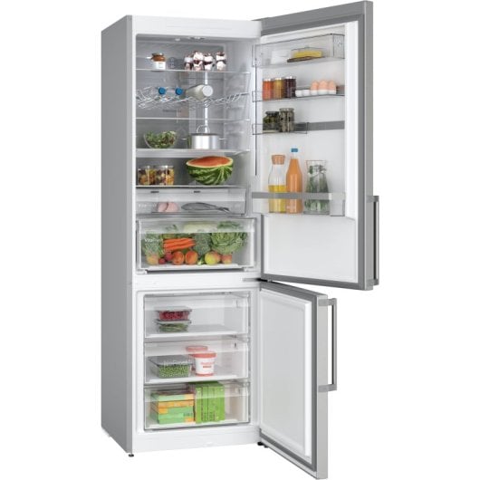 Bosch Serie 6 KGN49AICT Frigorífico Combi C Acero Cepillado Antihuellas