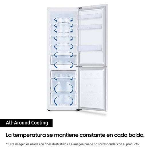 Samsung RB34C600DWW/EF Frigorífico Combi D Blanco