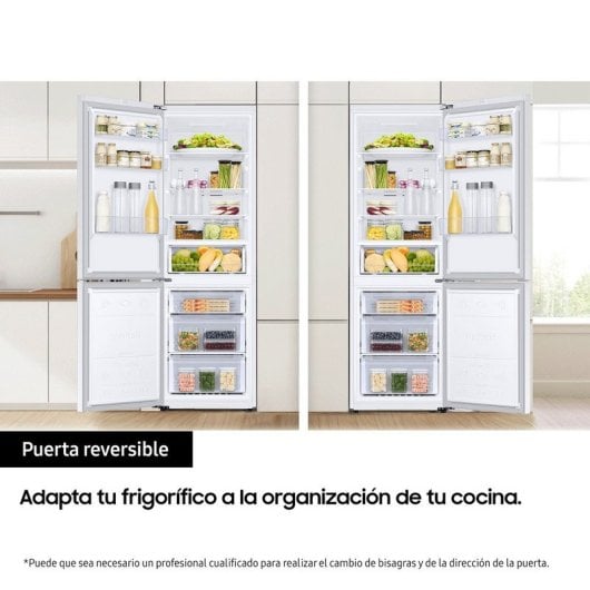 Samsung RB34C600DWW/EF Frigorífico Combi D Blanco