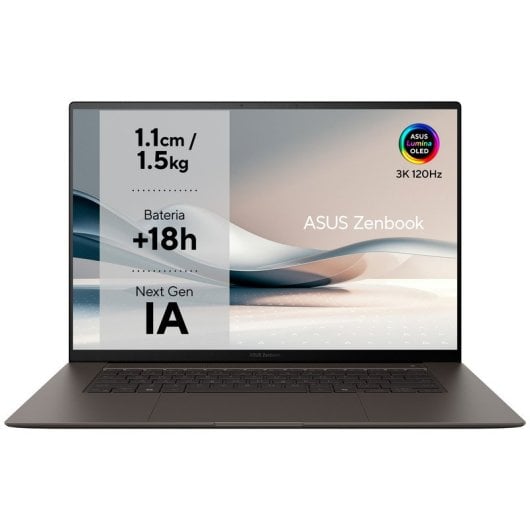 ASUS Zenbook S 16 OLED UM5606WA-RK053W AMD Ryzen AI 9 HX 370/32 Go/SSD 1 To/16"