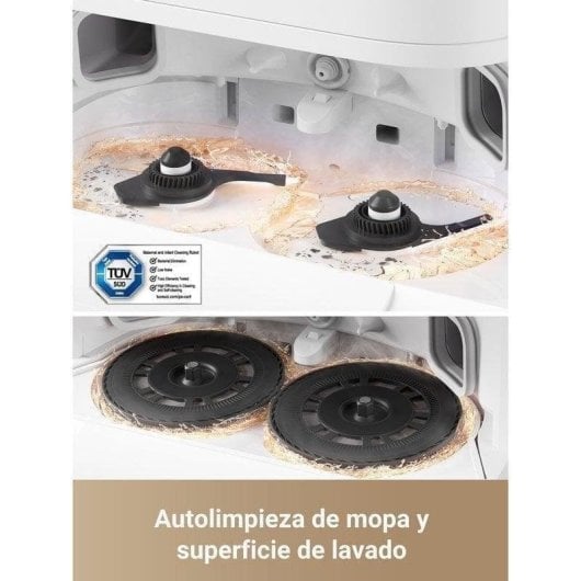 Dreame L40 Ultra Robot Aspirador y Friegasuelos con Vaciado Automático Blanco/Dorado Reacondicionado