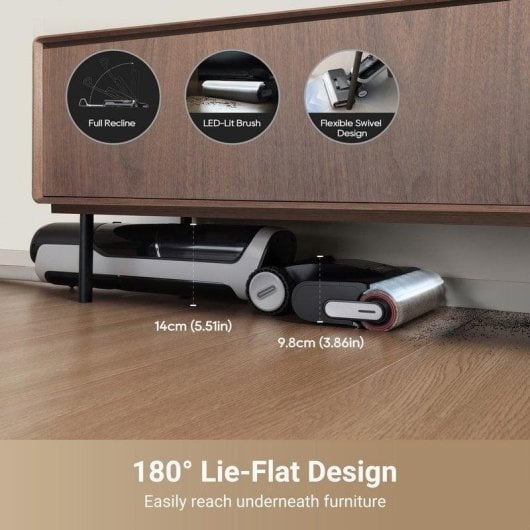 Aspirapolvere senza filo Dreame H14 Pro 400W Wet&Dry LED App Autonomia 40min