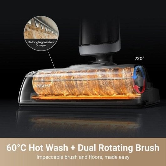 Aspirapolvere senza filo Dreame H14 Pro 400W Wet&Dry LED App Autonomia 40min