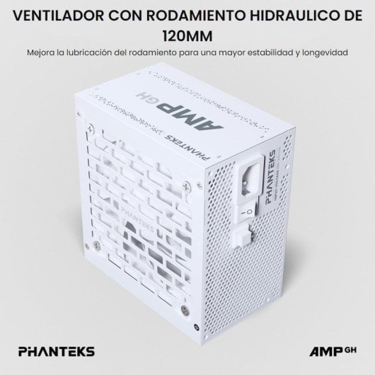 Alimentatore Phanteks AMP GH 1000W 80 Plus Platinum Modulare Bianco