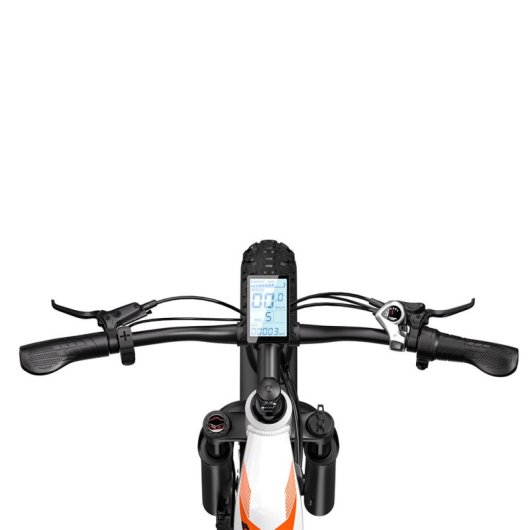 Shengmilo MX06 Bicicleta Eléctrica de Montaña 500W 48V/17.5Ah 42Km/h 26" Blanca