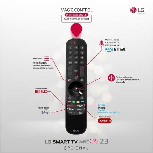 LG 65UR76006LL 165,1 cm (65") 4K Ultra HD Smart-TV WLAN Schwarz