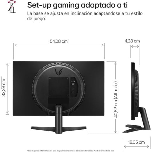 LG UltraGear 24GS60F-B 23.8" LED IPS FullHD 180Hz FreeSync