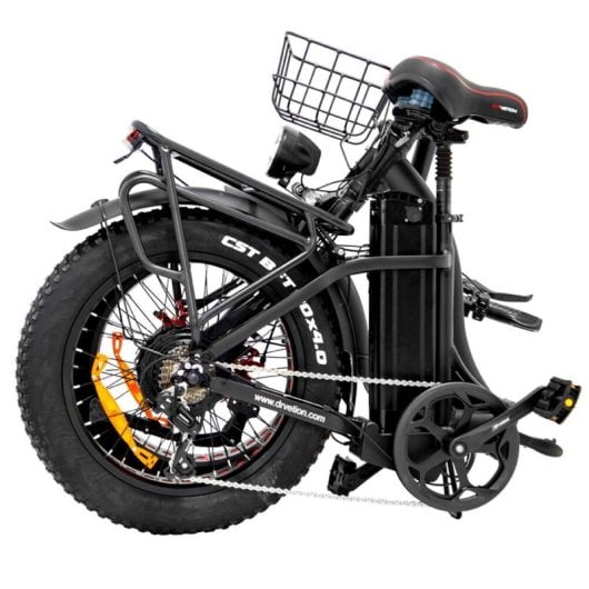 DRVETION CT20 Vélo Électrique 750W Moteur Batterie 48V/20Ah Autonomie 60-90km Noir