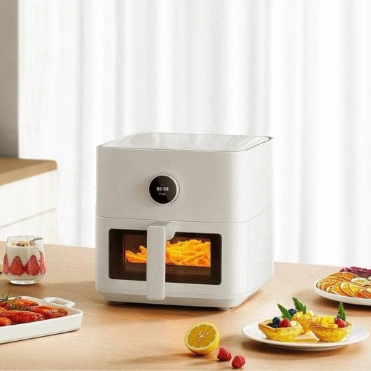 Friteuse sans Huile Xiaomi Smart Air Fryer 5.5L 1600W avec Fenêtre de Visualisation et Contrôle Intelligent