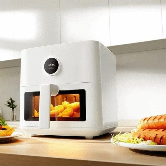 Friteuse sans Huile Xiaomi Smart Air Fryer 5.5L 1600W avec Fenêtre de Visualisation et Contrôle Intelligent
