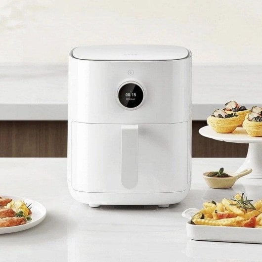Fritadeira de ar Xiaomi Smart Air Fryer BHR8234EU 4.5L 1500W com WiFi e comandos por voz