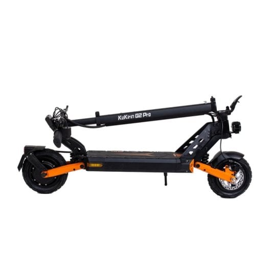 Kukirin G2 Pro Patinete Eléctrico Motor 600W Batería 48V/15.6Ah Autonomía 58Km Diseño Plegable Negro