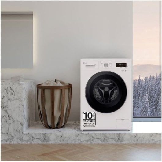LG F4X1009NWB2019 Lavadora Carga Frontal 9Kg A Blanca