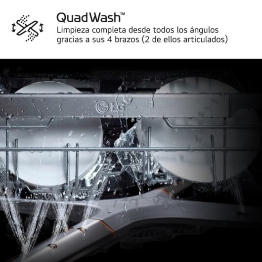 LG DF243FV.APYQEES Lavavajillas Capacidad 14 Cubiertos D Inox