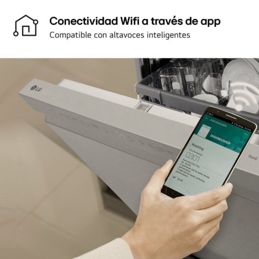 LG DF243FV.APYQEES Lavavajillas Capacidad 14 Cubiertos D Inox