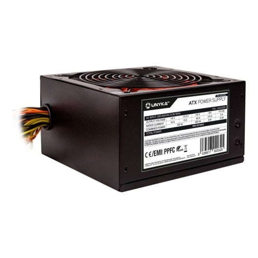 UNYKAch UK210551 Fuente de Alimentación ATX 550W Gaming