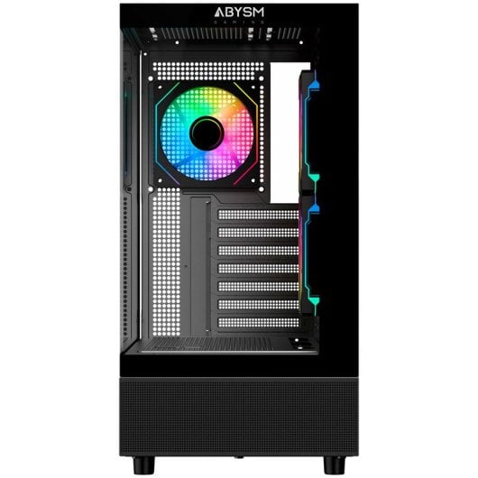 Abysm Danube Sava H400 Prime ARGB Cristal Templado USB-C 3.2 Negra