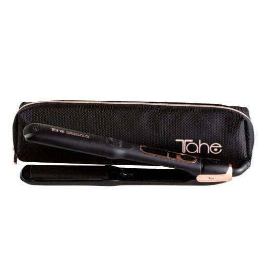 Prancha de Cabelo Cerâmica Tahe Millenium Pro 4.0 230ºC Temperatura Regulável Iónica Desligamento Automático Preto