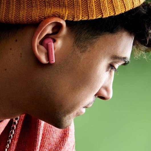 Auriculares Energy Sistem StreetMusic Inalámbricos Bluetooth True Wireless, Voice Assistant, Rosa