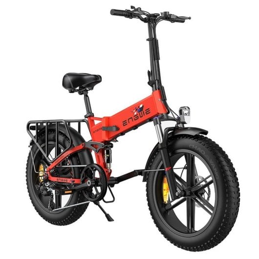 Vélo électrique pliant Engwe Engine X 20x4.0" 250W rouge