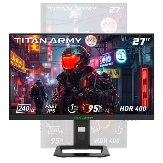 Titan Army P2710S 27" LED Fast IPS QHD 240Hz FreeSync