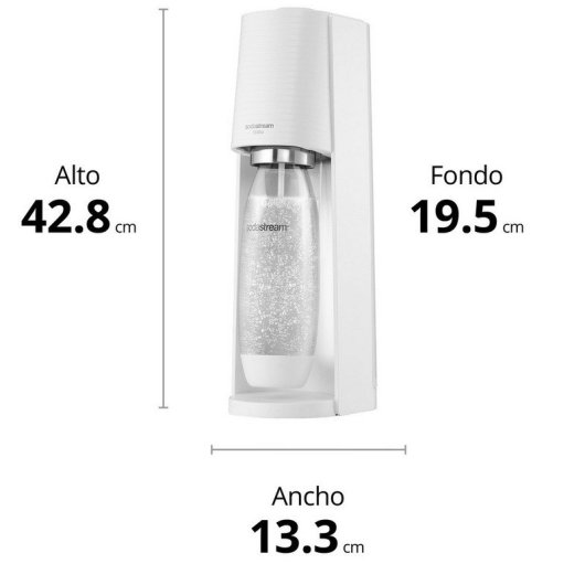 SodaStream Terra Pack Máquina Gasificadora Blanca