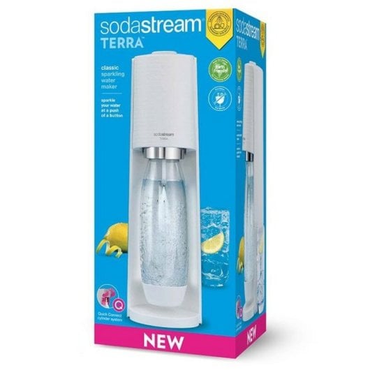 SodaStream Terra Pack Máquina Gasificadora Blanca