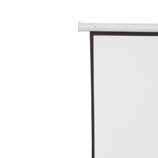 Homcom Pantalla de Proyector Eléctrica 120 Pulgadas 244x183 Cm Blanco
