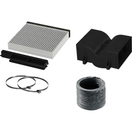 Bosch DWZ1DX1I4 Filtro de Carbón para Campana Extractora Kit Recirculación Negro