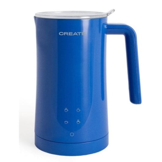 Create Milk Frother Studio Espumador Calentador de Leche 580ml 400W Azul Cobalto