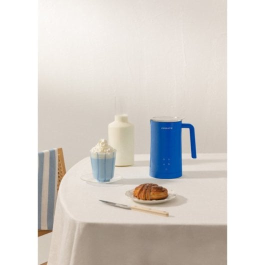 Create Milk Frother Studio Espumador Calentador de Leche 580ml 400W Azul Cobalto
