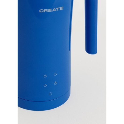 Create Milk Frother Studio Espumador Calentador de Leche 580ml 400W Azul Cobalto