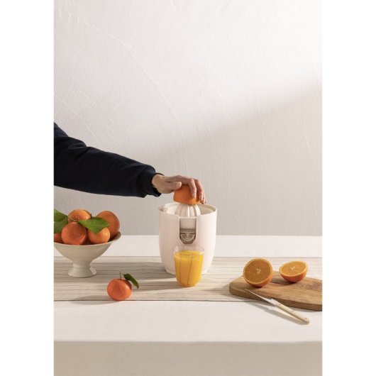 Create Juicer Retro Exprimidor Eléctrico de Cítricos 90W Blanco Roto