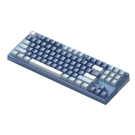 Kinsi X87 Teclado Gaming Mecánico con Macros Programables Azul Qwerty USA