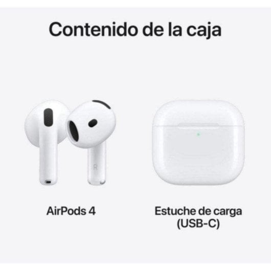 Kopfhörer Apple AirPods 4 In-Ear True Wireless Bluetooth 5.3 Sport IP54 Weiß