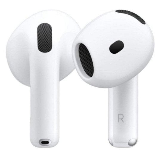 Auricolari Apple AirPods 4 wireless Bluetooth cancellazione attiva rumore IP54 bianchi