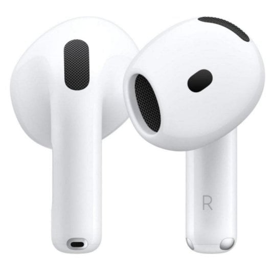 Auricolari Apple AirPods 4 Wireless Bluetooth con Cancellazione Attiva del Rumore IP54 Bianchi