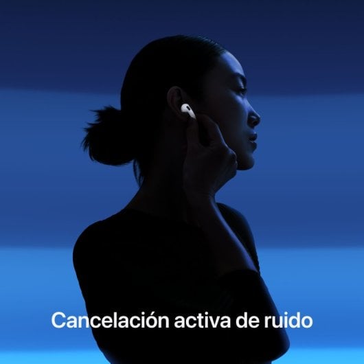 Apple AirPods 4 con Cancelación Activa de Ruido Auriculares Inalámbricos con Estuche de Carga Reacondicionado