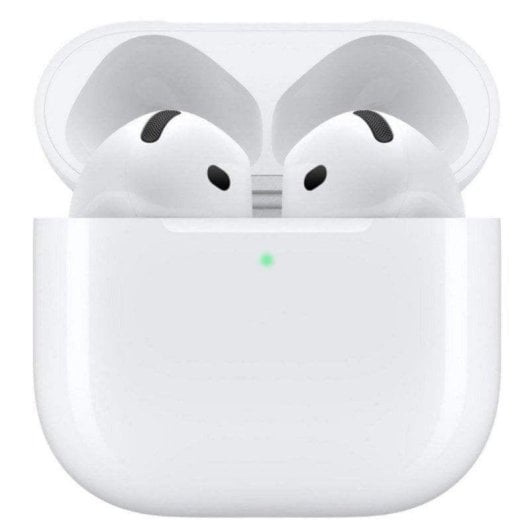 Auriculares Apple AirPods 4 Inalâmbricos Bluetooth com Cancelamento Ativo de Ruído TWS IP54 Brancos