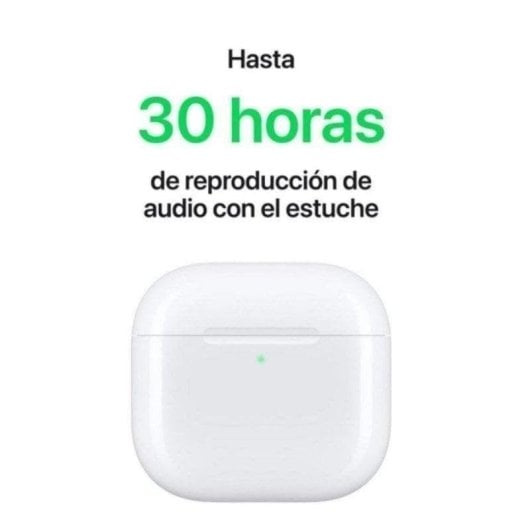 Auriculares Apple AirPods 4 Inalâmbricos Bluetooth com Cancelamento Ativo de Ruído TWS IP54 Brancos