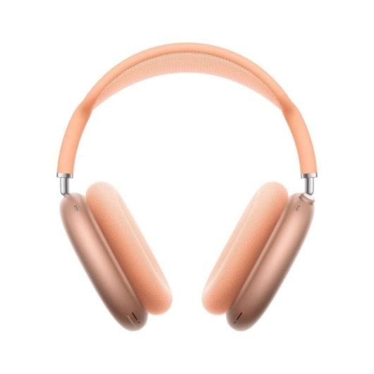 Auriculares Apple AirPods Max sem fios Bluetooth com Cancelamento Ativo de Ruído, USB-C e áudio espacial, cor laranja