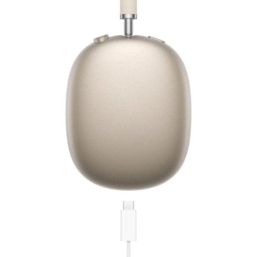 Auriculaires Apple AirPods Max sans fil Bluetooth avec réduction de bruit active, audio spatial, USB-C, orange