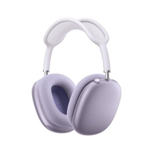 Apple AirPods Max casque circum-auriculaire sans fil Bluetooth avec réduction active du bruit et USB-C, usage musique et appels, violet