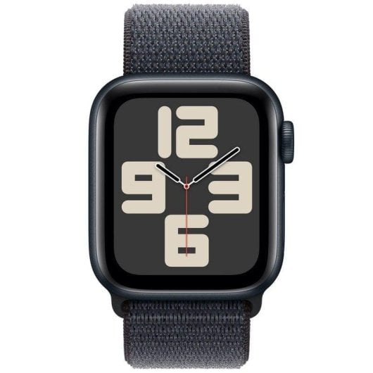 Apple Watch SE GPS NFC 40mm OLED Aluminium Bleu S/M Étanche 50m Pulsomètre Suivi Sommeil