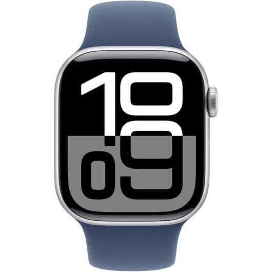 Apple Watch Series 10 GPS 42mm OLED Silver Blue S/M IP6X 50m Resistente all’Acqua Pulsossimetro