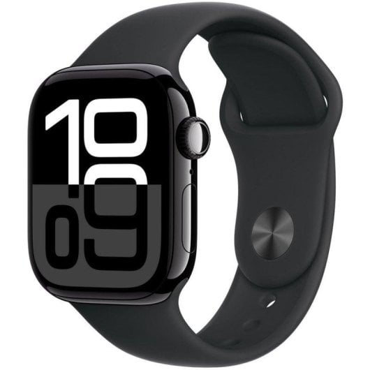 Apple Watch Series 10 GPS Cellular 42mm OLED Noir Azabache M/L Étanche IP6X Pulsomètre