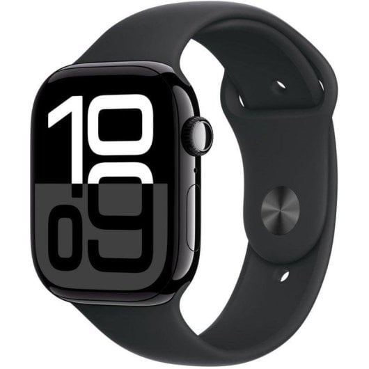 Apple Watch Series 10 GPS + Cellular 46mm Retina OLED Nero Azabache S/M Resistente all’acqua